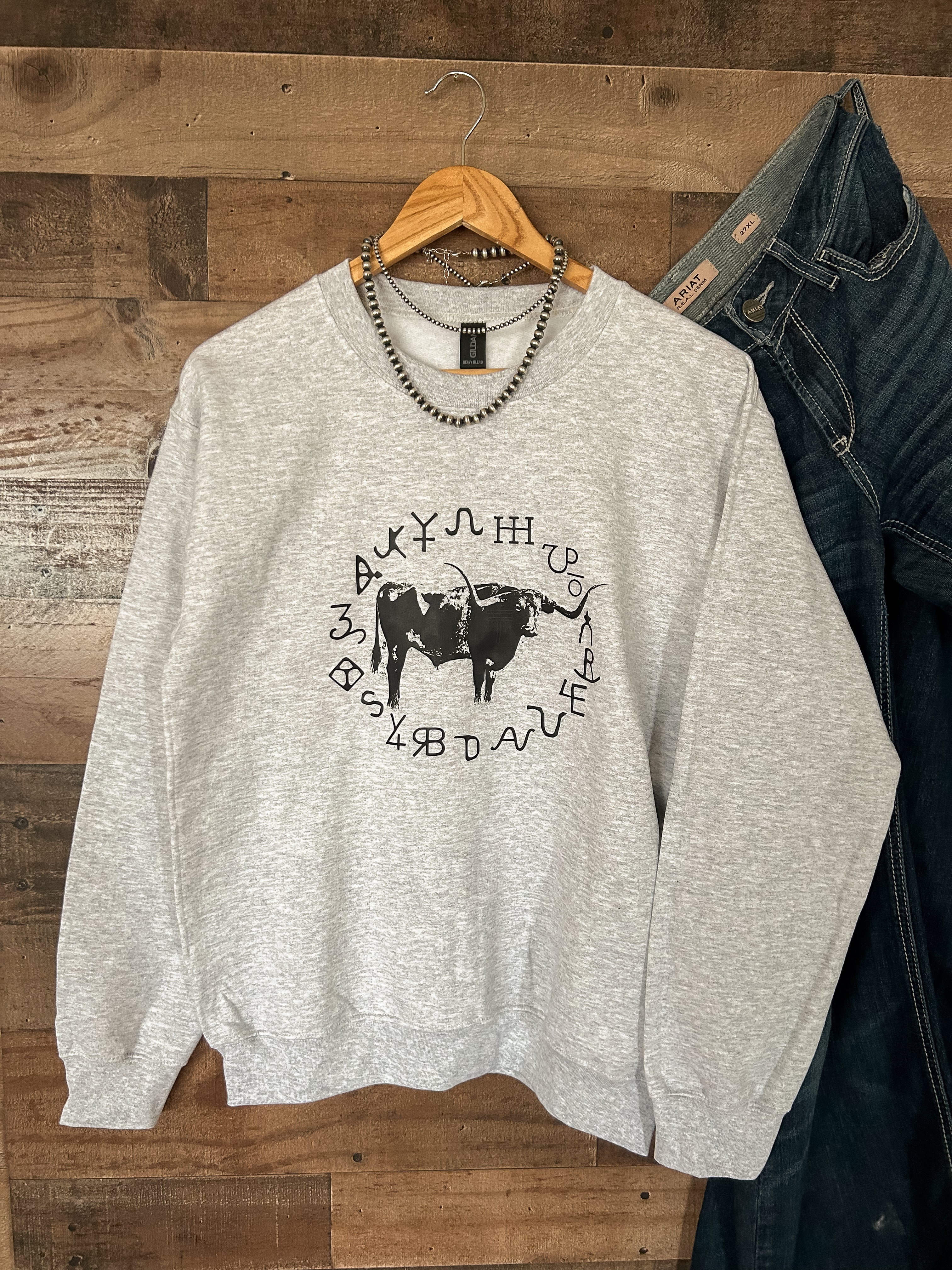 The Cattle Brand Crewneck