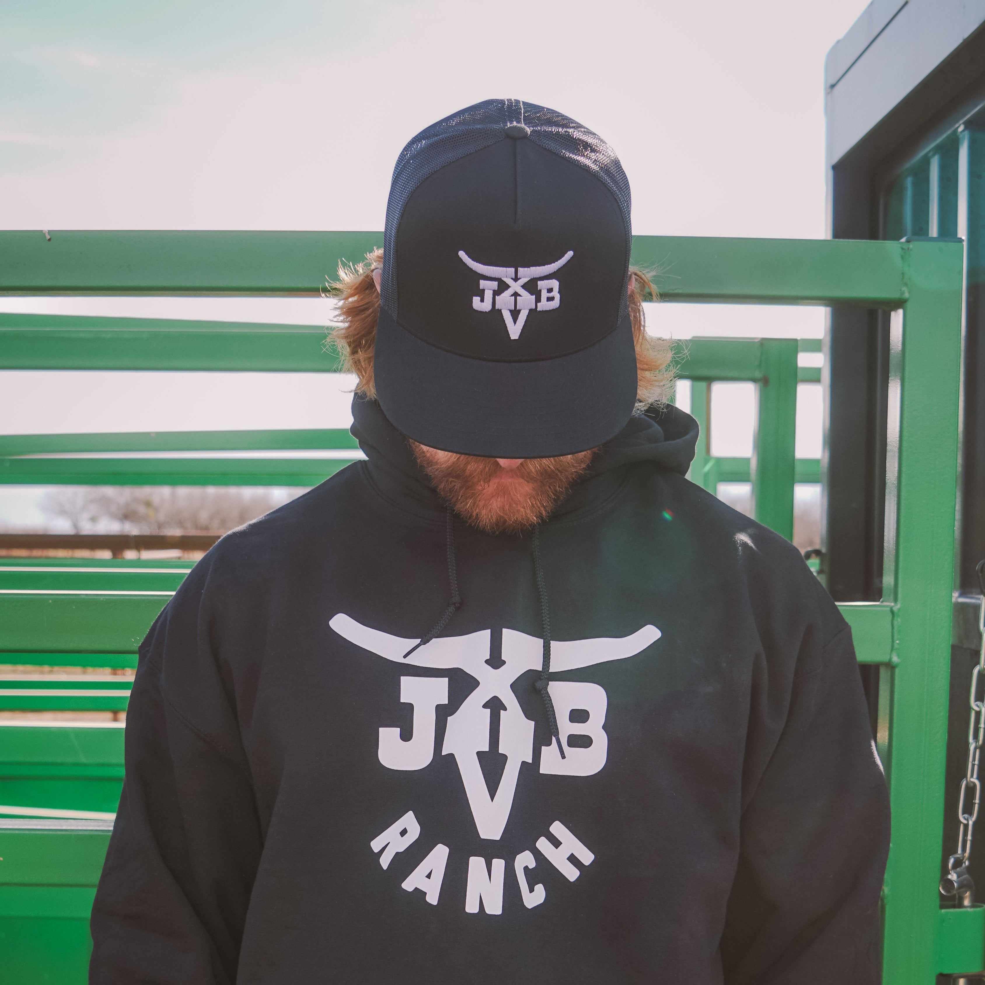 JBXV Black Meshback Cap
